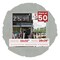 Light Grey Suede Mat Board for 32x32 Frames - Fits 28x28 Photos